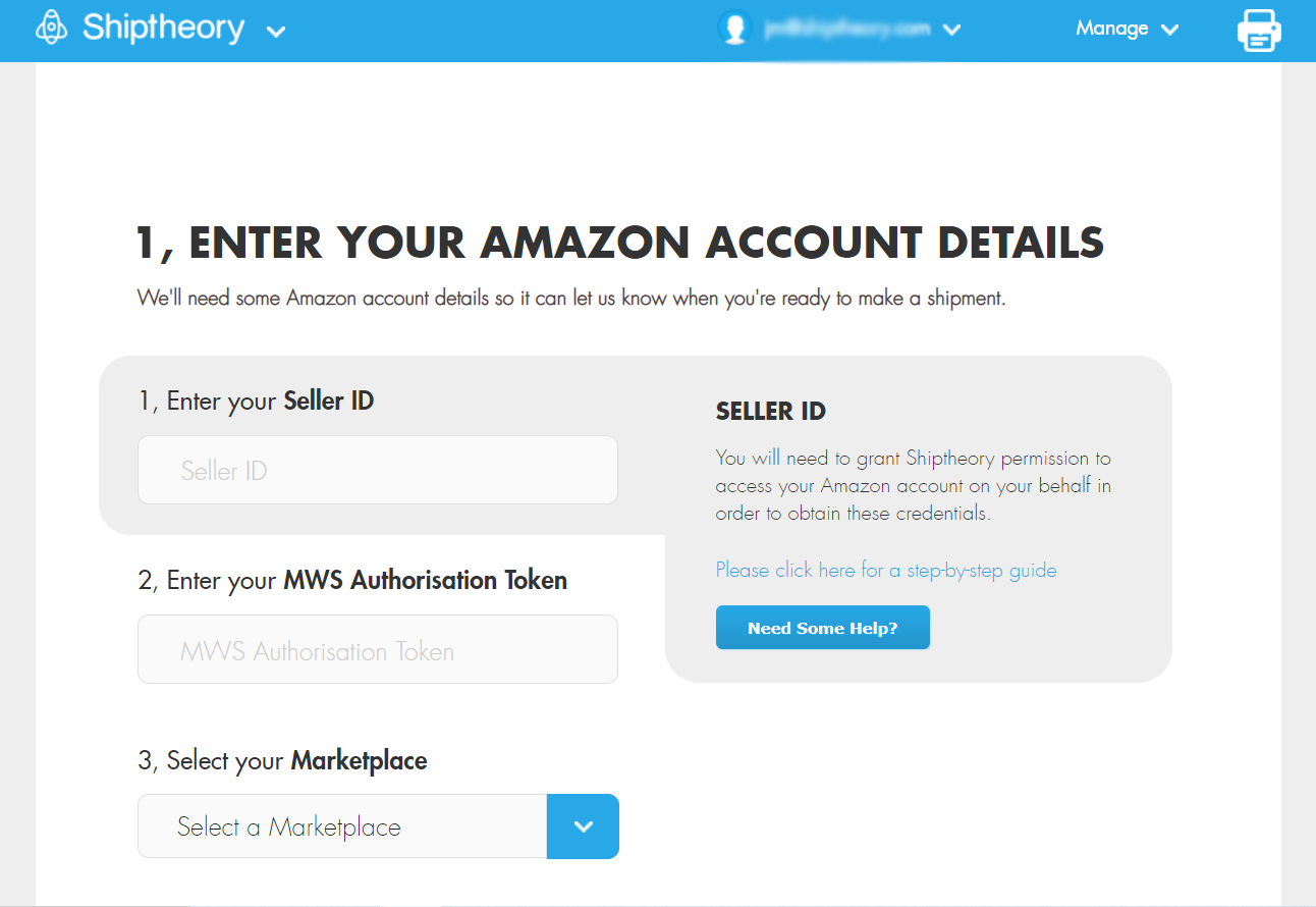 Amazon Account Details